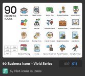 90 Business Icons - Vivid Series.jpg