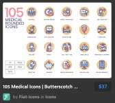 105 Medical Icons Butterscotch Series.jpg