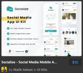 Socialize - Social Media Mobile App Ui Kit.jpg