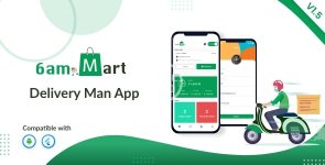 6am Mart Cover Delivery man App version 1.5.jpg